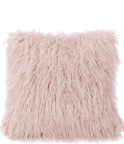 HiEnd Accents Mongolian Faux Fur Euro Sham