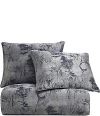 HiEnd Accents Pastoral Jacquard Duvet Cover Mini Set