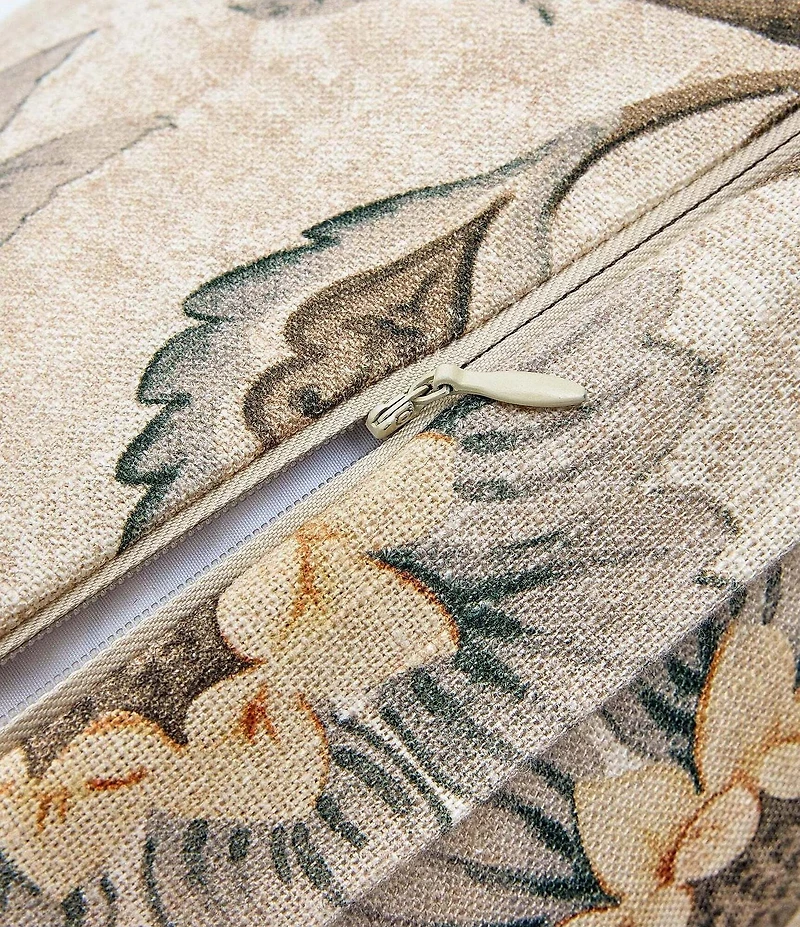 HiEnd Accents Penrose Collection Floral Washed Linen Comforter Mini Set