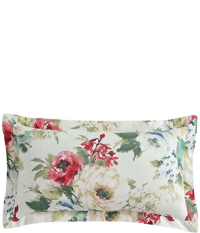 HiEnd Accents Peony Collection Kidney Lumbar Pillow