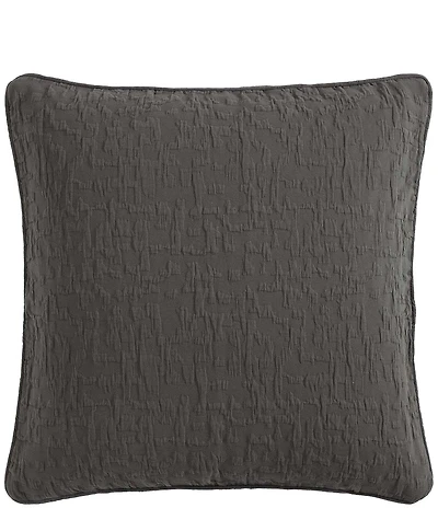 HiEnd Accents Porto Matelasss Abstract Textured Euro Sham