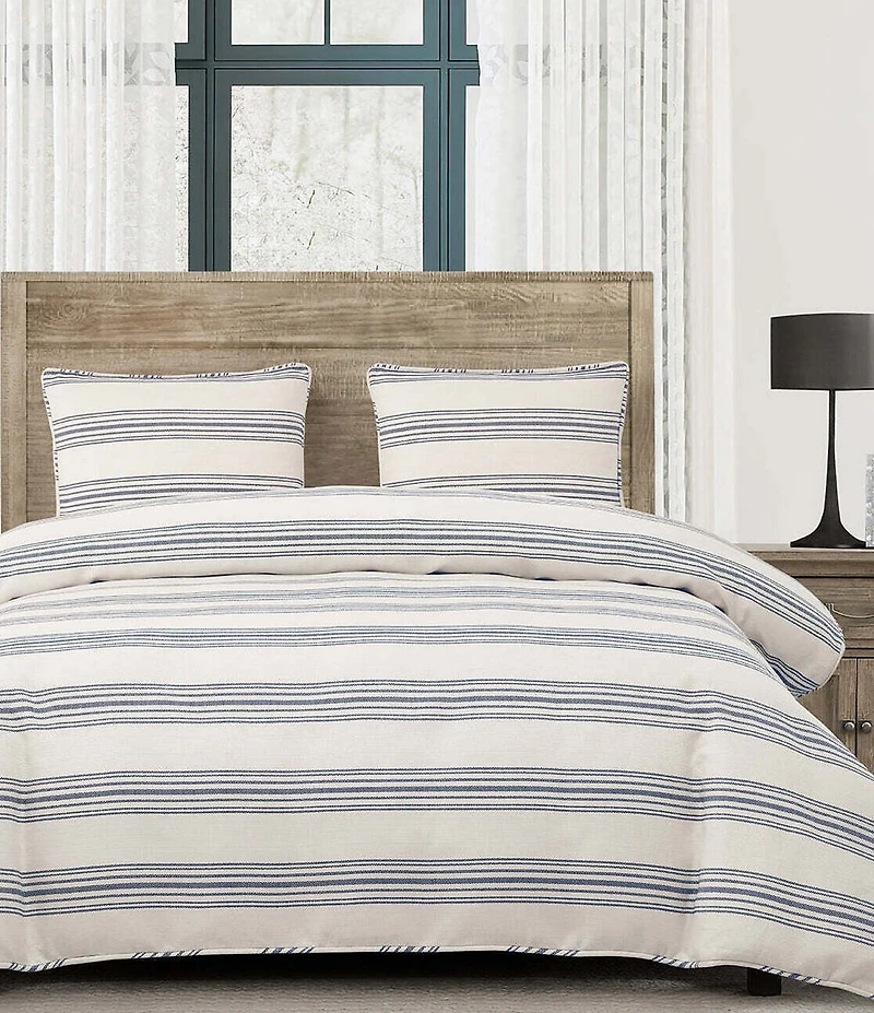 HiEnd Accents Prescott Stripe Duvet Cover Mini Set