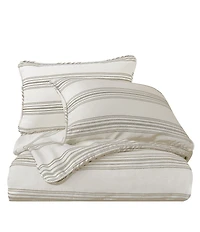 HiEnd Accents Prescott Stripe Duvet Cover Mini Set