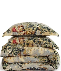 HiEnd Accents Provence Washed Linen Comforter Mini Set