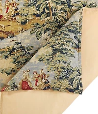 HiEnd Accents Provence Washed Linen Comforter Mini Set