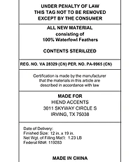 Paseo Road by HiEnd Accents Rushmore Studded Mongolian Faux Fur Breakfast Pillow