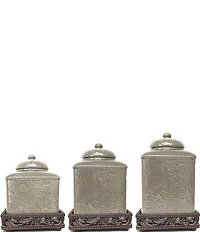 HiEnd Accents Savannah Canister Set