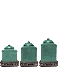 HiEnd Accents Savannah Canister Set