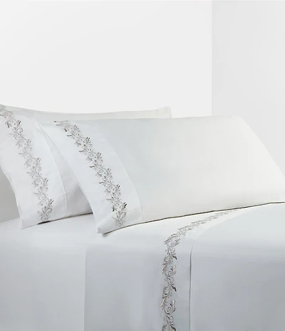 HiEnd Accents Scroll Embroidery Sheet Set