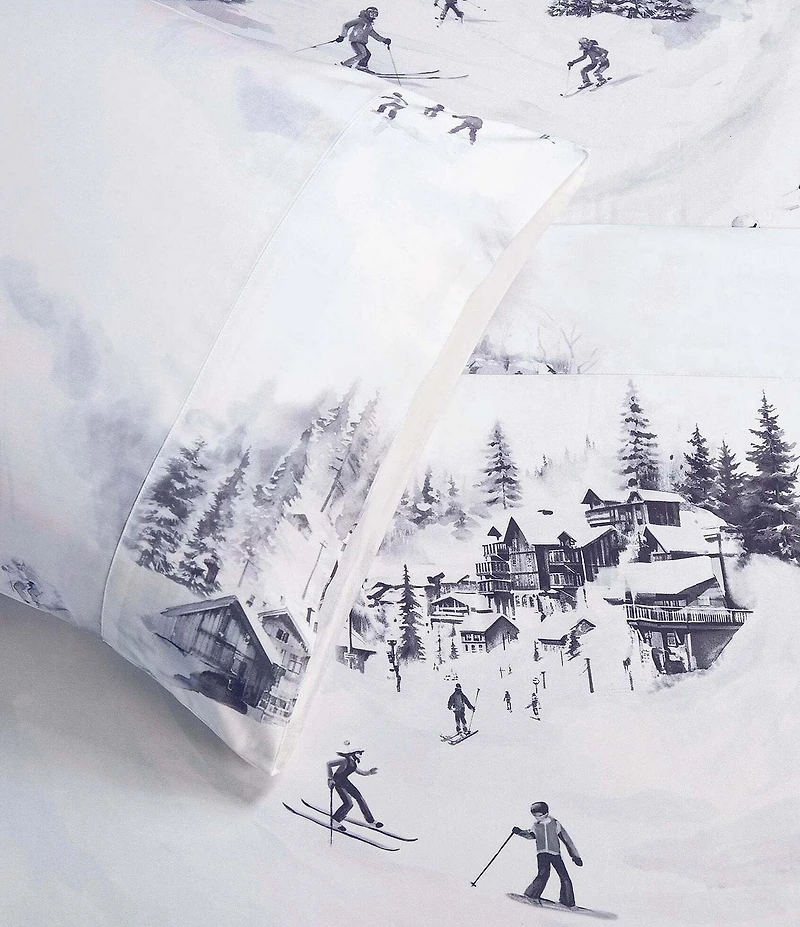 HiEnd Accents Ski Toile Lyocell Sheet Set
