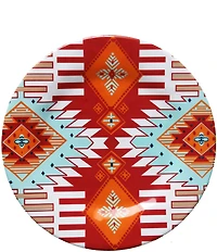 HiEnd Accents Southwest Melamine Dinner Plate, Set of 4