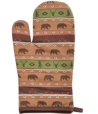 HiEnd Accents Southwest Bear Print 13-Piece Kitchen Set