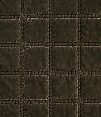 HiEnd Accents Stella Collection Faux Silk Velvet Double Box Stitched Throw Blanket