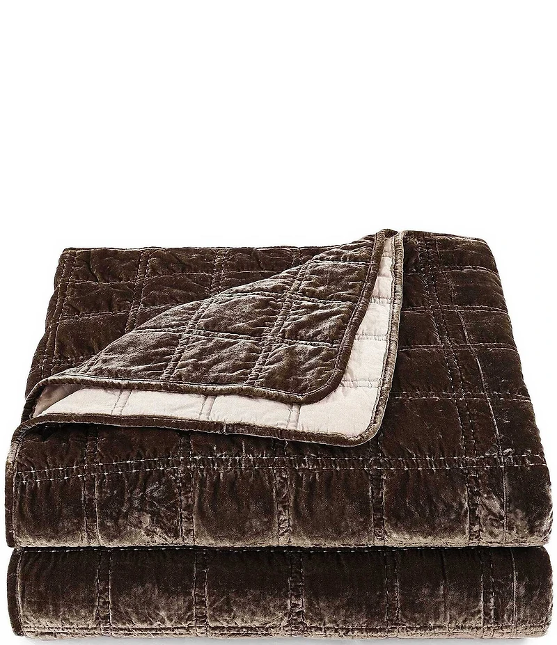 HiEnd Accents Stella Faux Silk Double Box Stitch Quilt Mini Set