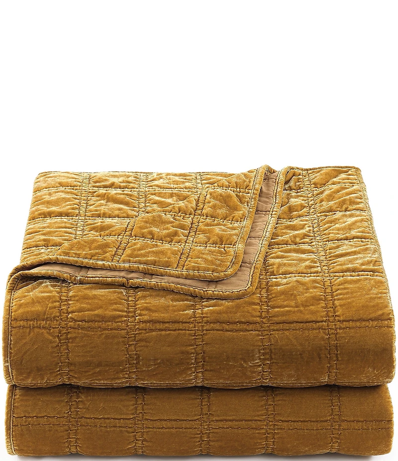 HiEnd Accents Stella Faux Silk Double Box Stitch Quilt Mini Set