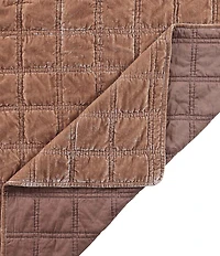 HiEnd Accents Stella Faux Silk Double Box Stitch Quilt Mini Set