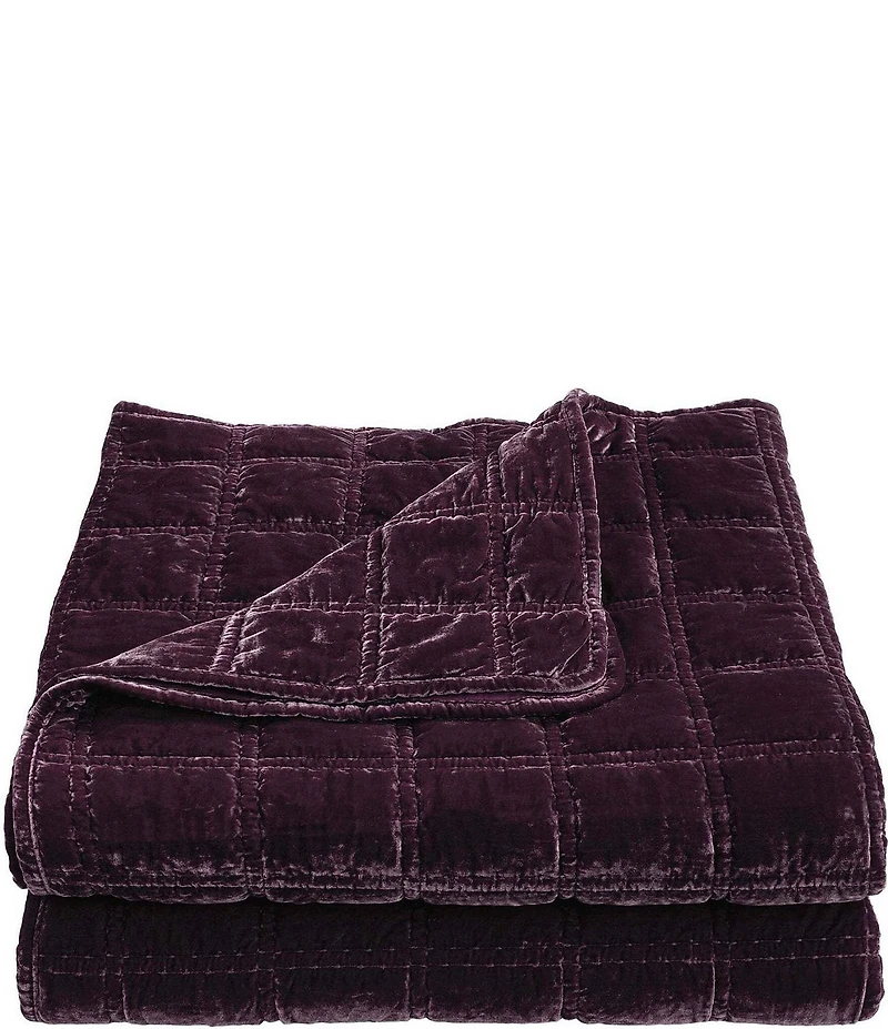 HiEnd Accents Stella Faux Silk Double Box Stitch Quilt Mini Set