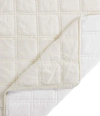 HiEnd Accents Stella Faux Silk Double Box Stitch Quilt Mini Set
