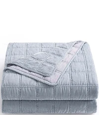 HiEnd Accents Stella Faux Silk Double Box Stitch Quilt Mini Set
