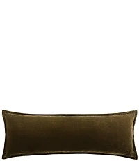 HiEnd Accents Stella Faux Silk Velvet Long Lumbar Pillow