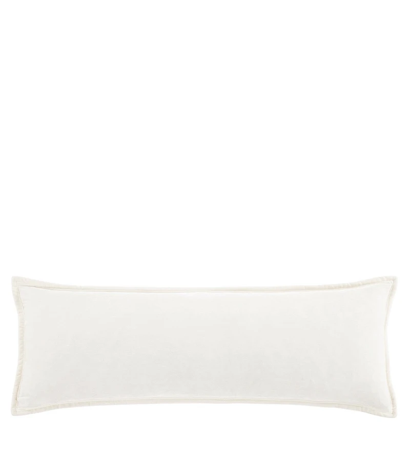 HiEnd Accents Stella Faux Silk Velvet Long Lumbar Pillow