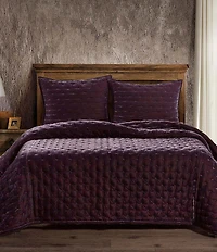 HiEnd Accents Stella Silk Velvet Quilt Mini Set