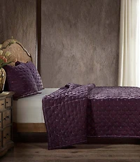 HiEnd Accents Stella Silk Velvet Quilt Mini Set