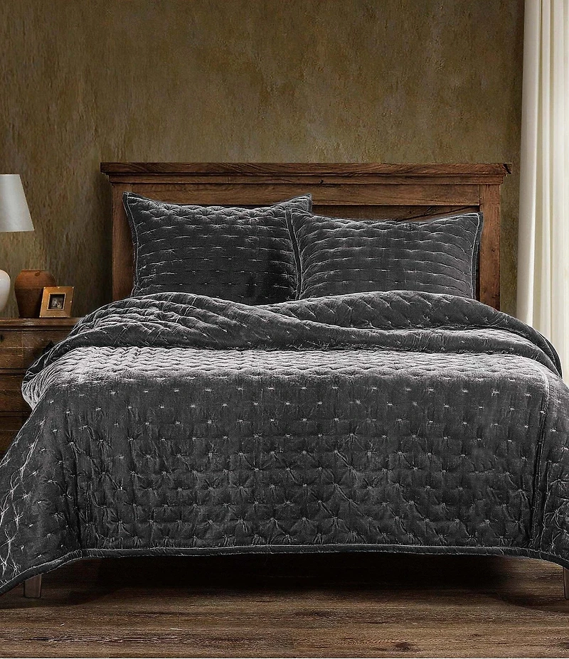 HiEnd Accents Stella Silk Velvet Quilt Mini Set