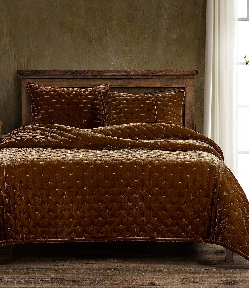 HiEnd Accents Stella Silk Velvet Quilt Mini Set