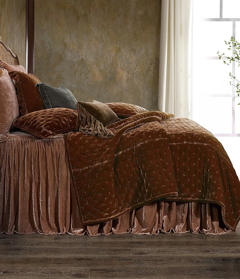 HiEnd Accents Stella Silk Velvet Quilt Mini Set