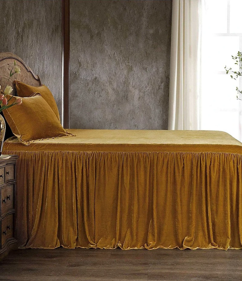 HiEnd Accents Stella Silk Velvet Bedspread Mini Set