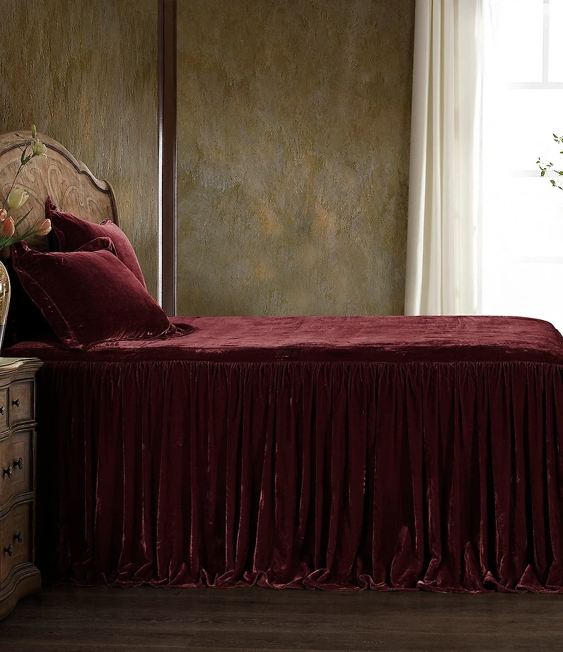 HiEnd Accents Stella Silk Velvet Bedspread Mini Set