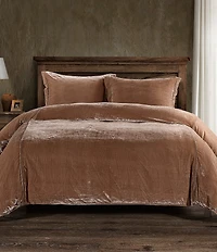 HiEnd Accents Stella Silk Velvet Duvet Cover Mini Set