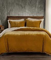 HiEnd Accents Stella Silk Velvet Duvet Cover Mini Set