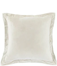 HiEnd Accents Stella Silk Velvet Flanged Euro Sham