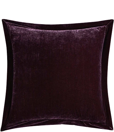 HiEnd Accents Stella Silk Velvet Flanged Euro Sham