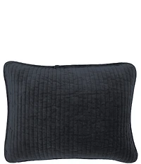 HiEnd Accents Stonewashed Cotton Velvet Boudoir Pillow