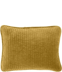 HiEnd Accents Stonewashed Cotton Velvet Boudoir Pillow