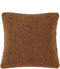 HiEnd Accents Teddy Boucle Woven Square Pillow