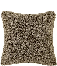 HiEnd Accents Teddy Soft Plush Textured Boucle Euro Pillow