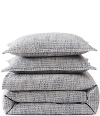 HiEnd Accents Tweed Textured Woven Comforter Mini Set