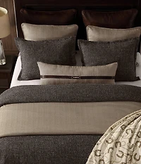 HiEnd Accents Tweed Textured Woven Comforter Mini Set