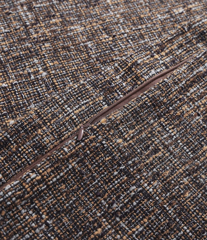 HiEnd Accents Tweed Textured Woven Comforter Mini Set