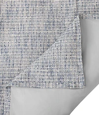 HiEnd Accents Tweed Textured Woven Duvet Cover Mini Set