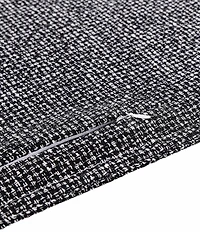 HiEnd Accents Tweed Textured Woven Duvet Cover Mini Set