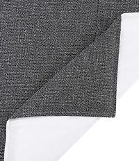HiEnd Accents Tweed Textured Woven Duvet Cover Mini Set