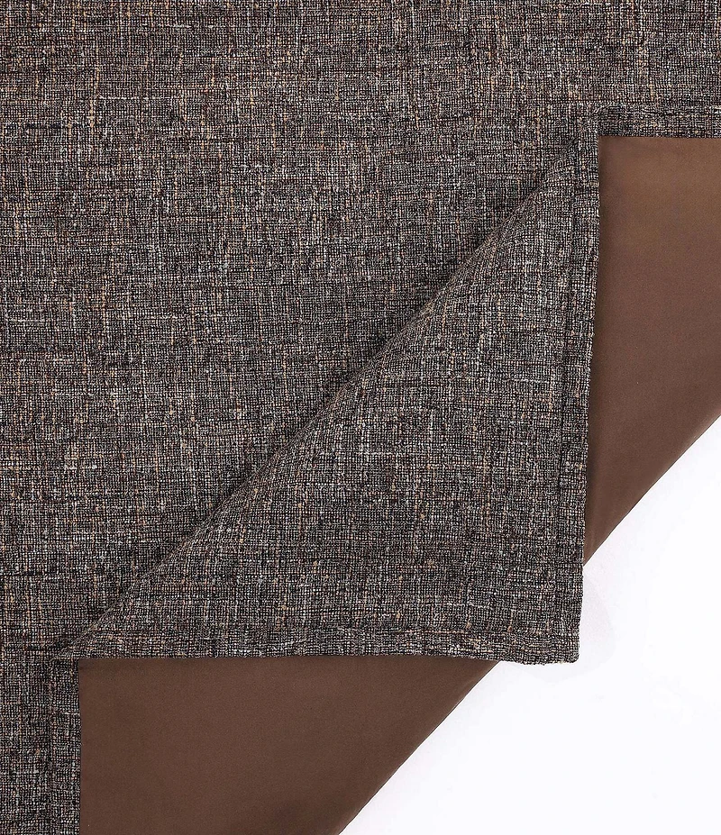 HiEnd Accents Tweed Textured Woven Duvet Cover Mini Set