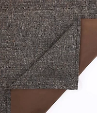 HiEnd Accents Tweed Textured Woven Duvet Cover Mini Set