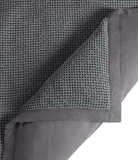 HiEnd Accents Stonewashed Cotton Waffle Weave Duvet Cover Mini Set