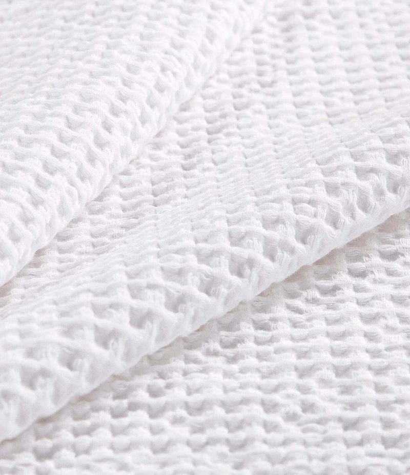 HiEnd Accents Stonewashed Cotton Waffle Weave Duvet Cover Mini Set